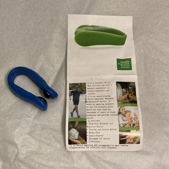 Set of 2 Acupressure Clips relieves tension/migraines, size small - Picture 4 of 11